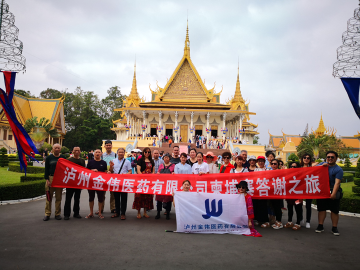 金偉醫藥2018年度客戶答謝之旅柬埔寨游